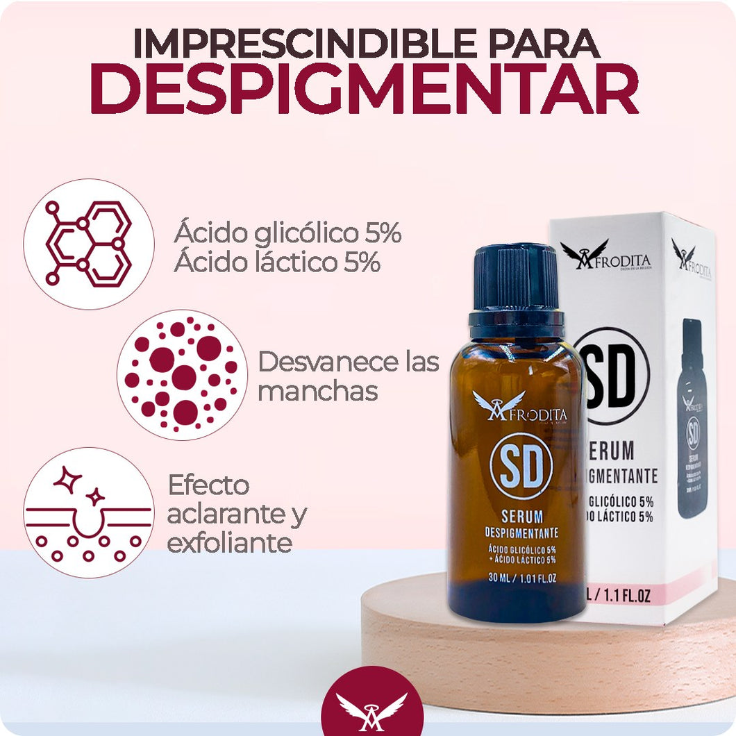 SERUM DESPIGMENTANTE - EFECTO ACLARANTE Y EXFOLIANTE 30 ml (ENVIO GRATIS🚗)